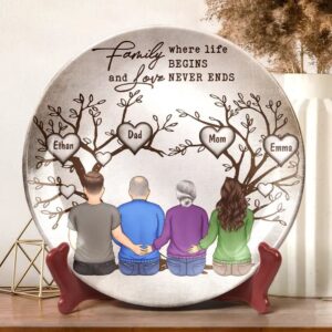 Personalized Decorative Ceramic Plate
