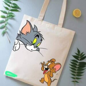 Faith & Floral Printed Tote Bag